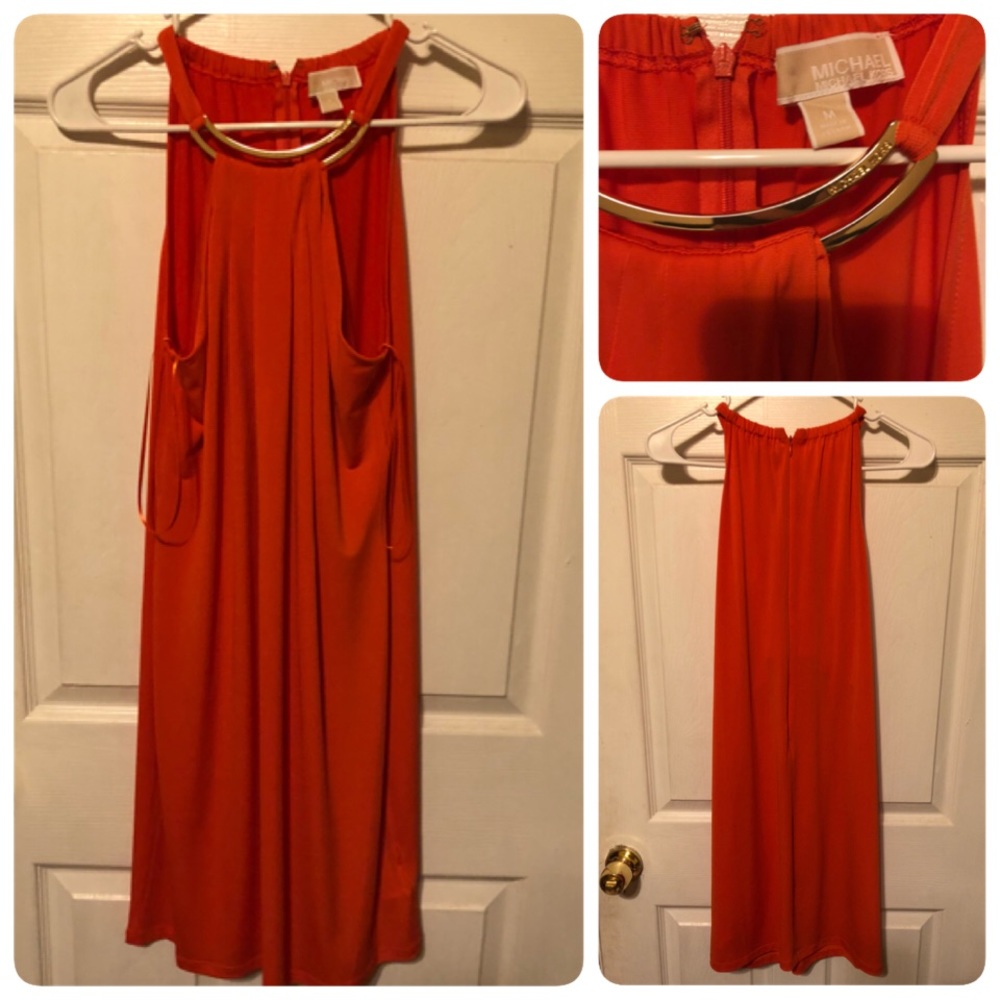 Orange MK dress